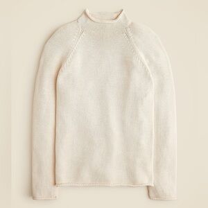 J. Crew Heritage Rollneck Sweater in 100% Cotton